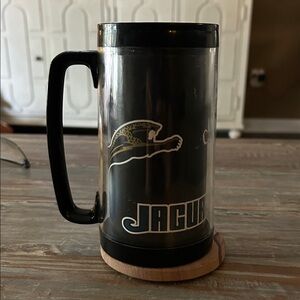 Black Jacksonville Jaguar Mug 1993 VTG